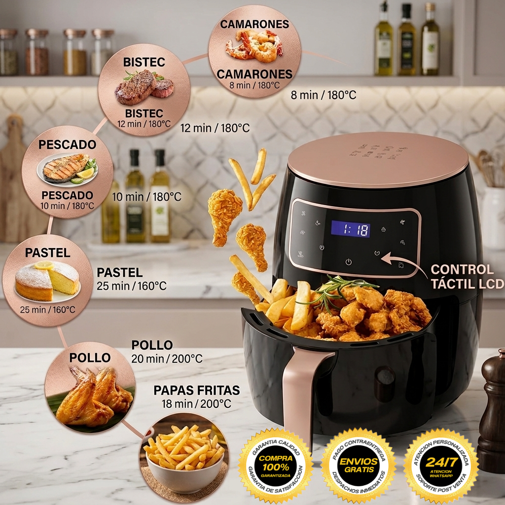 AirChef Combo - Fríe y pica sin perder tiempo