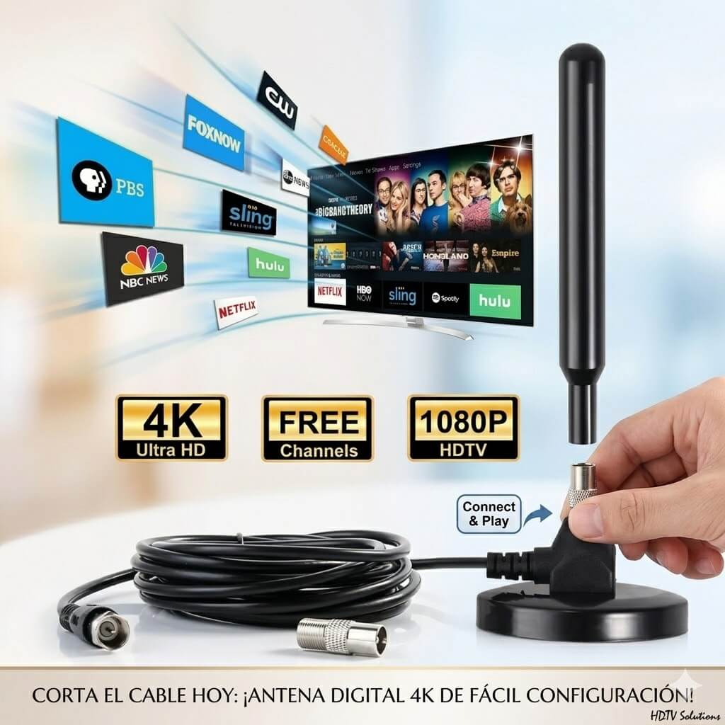ANTENA TV DIGITAL HD