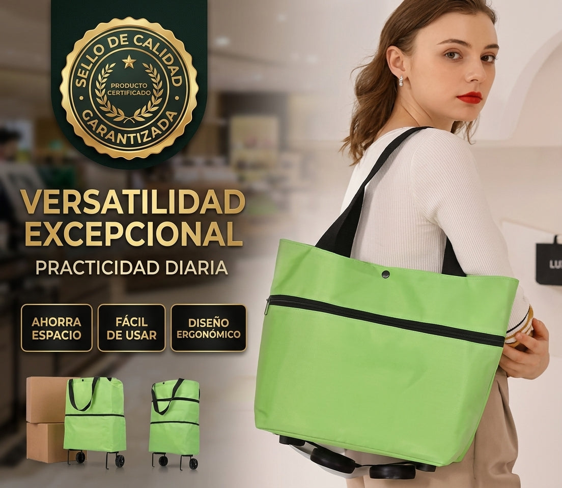 EcoGo - Pasa de bolso a ruedas sin armar nada