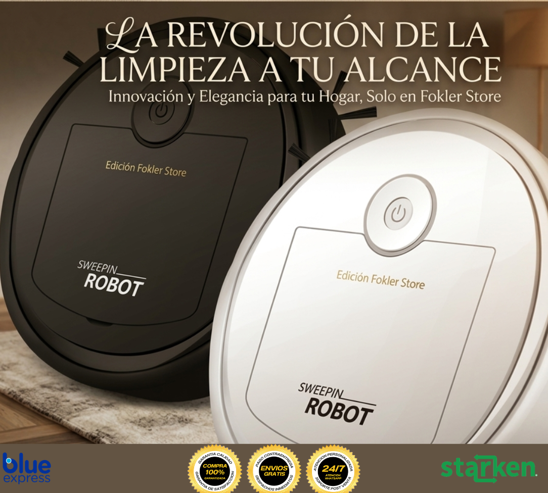 CleanBot - Pisos impecables sin mover un dedo, el placer del descanso a un click.