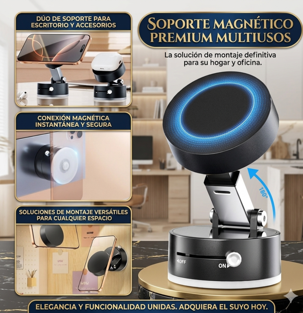 NovaSuction - Aspira rincones difíciles sin cables ni complicaciones, mejora y disfruta de tu viaje con el kit de comodidad absoluta