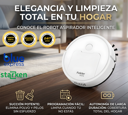 CleanBot - Pisos impecables sin mover un dedo, el placer del descanso a un click.