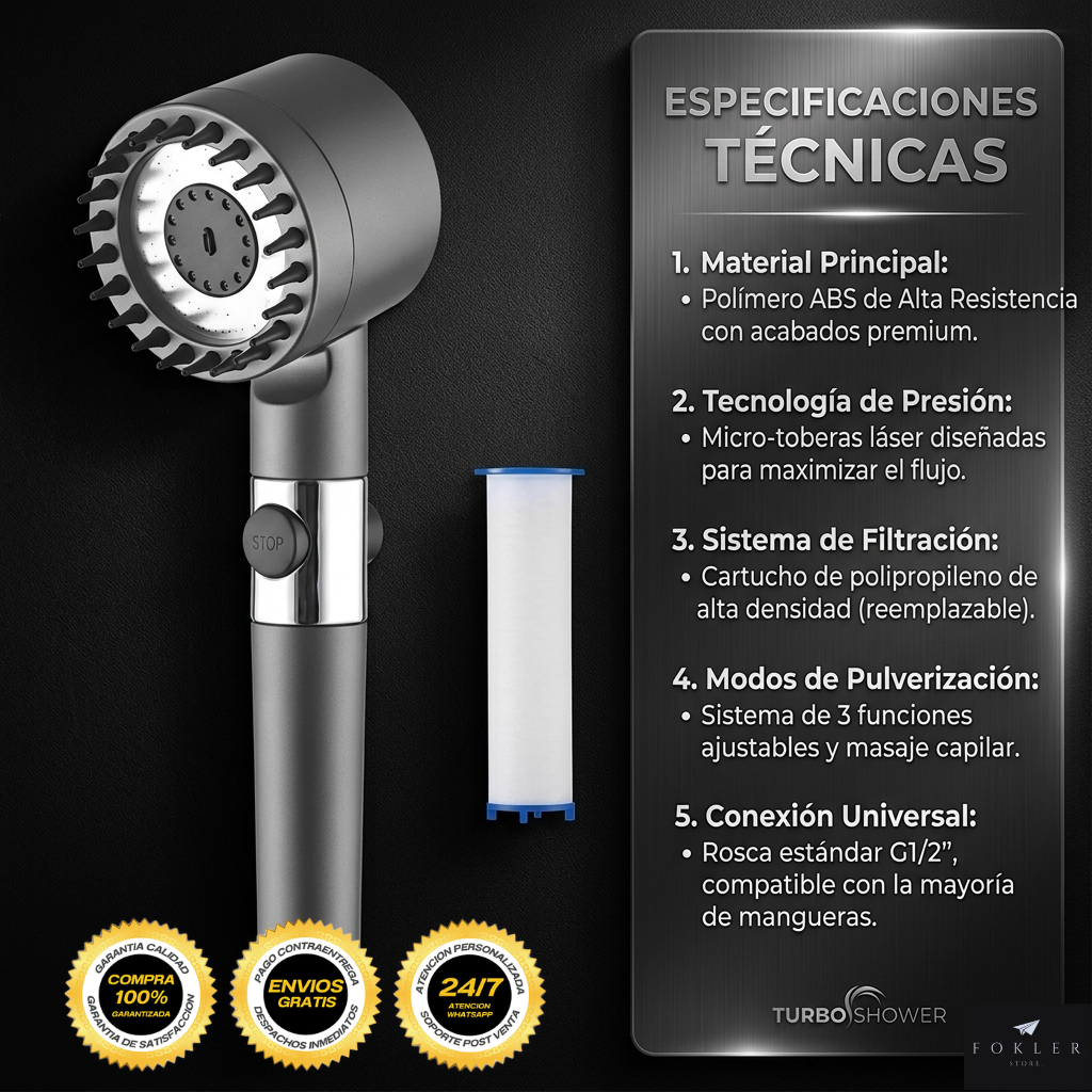DUCHA SPA ALTA PRESION