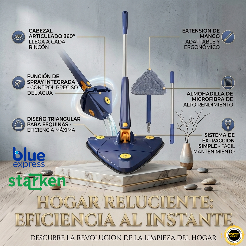DeltaClean - Casas impecables en la mitad de tiempo, el kit de la limpieza absoluta a un click.