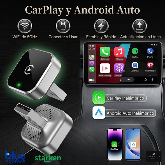 SmartDrive - El Carplay inalambrico que necesitas para disfrutar de tu viaje a destino.
