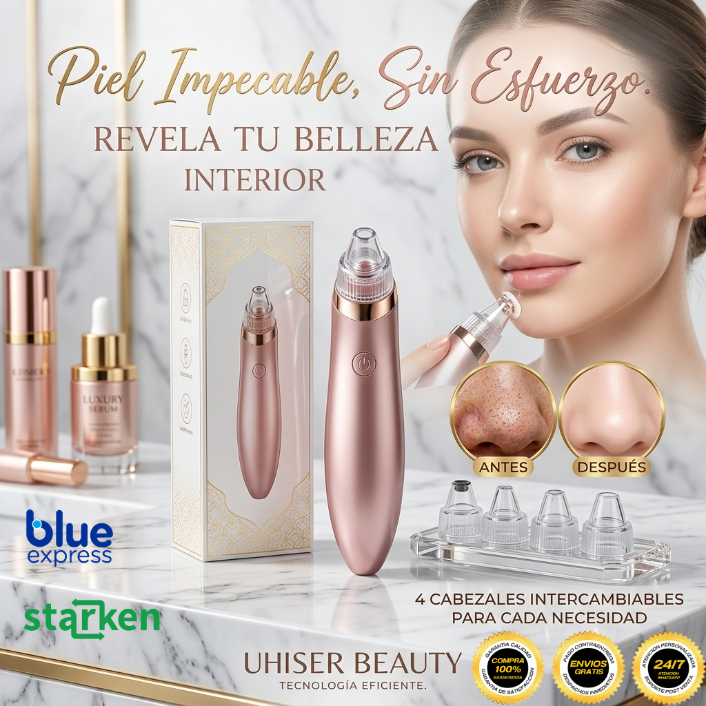 Skinclear - Rostro libre de impurezas, kit de limpieza facial a un click