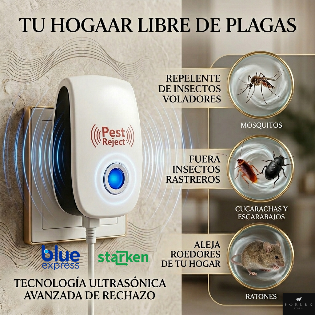 UltraPest - Tu casa libre de plagas sin químicos, Kit Anti Plagas es la solucion a tus problemas