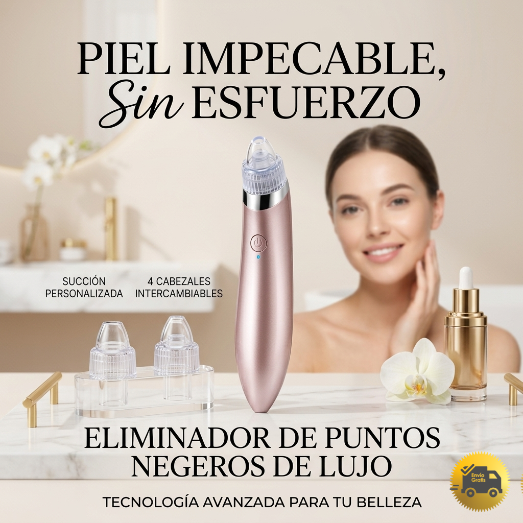 Skinclear - Rostro libre de impurezas, kit de limpieza facial a un click