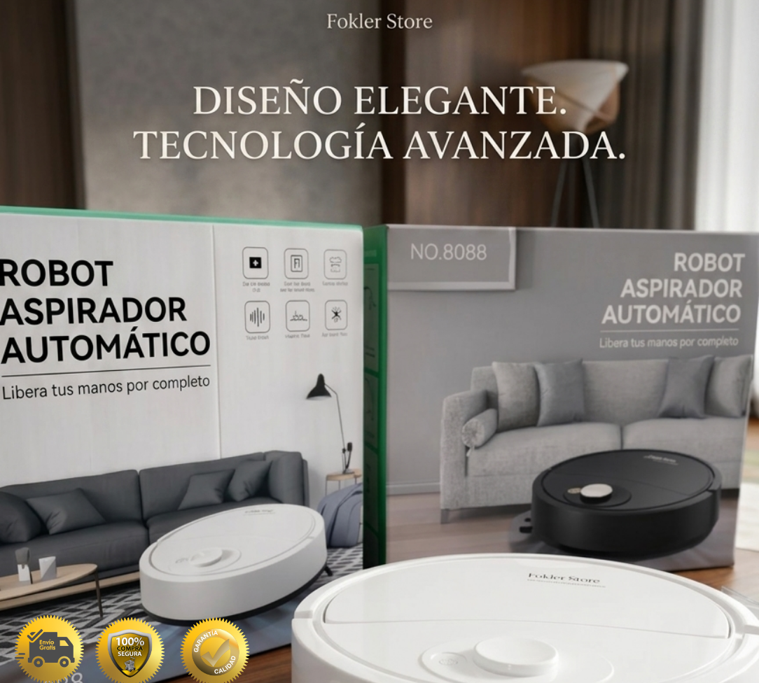 CleanBot - Pisos impecables sin mover un dedo, el placer del descanso a un click.