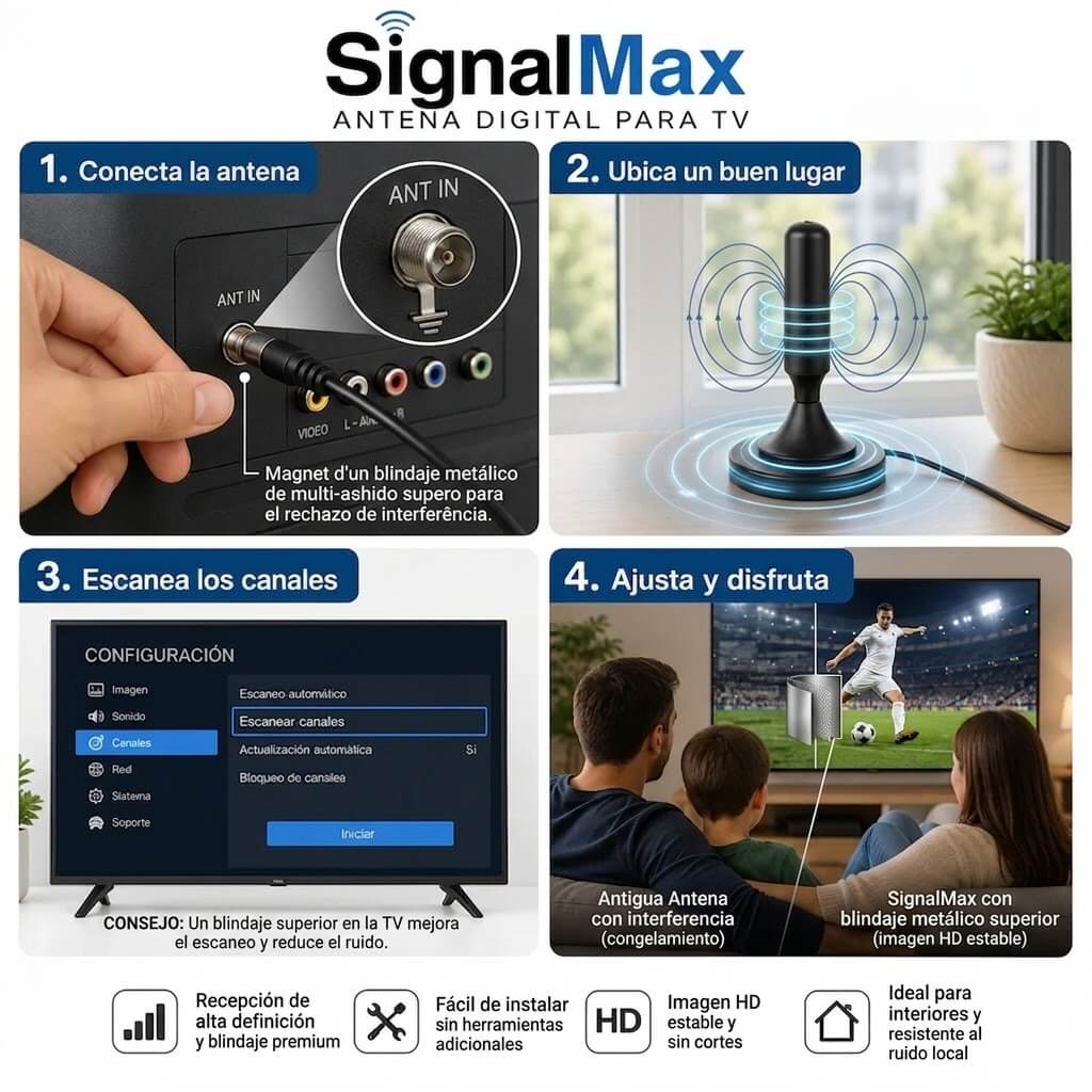 ANTENA TV DIGITAL HD