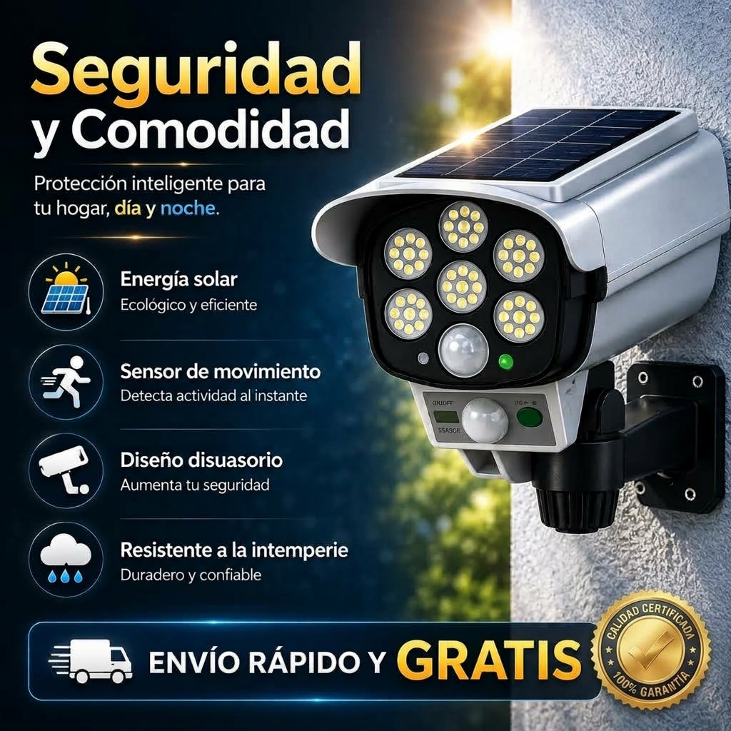 SunVision LED - Protege y alumbra tus accesos oscuros las 24 horas
