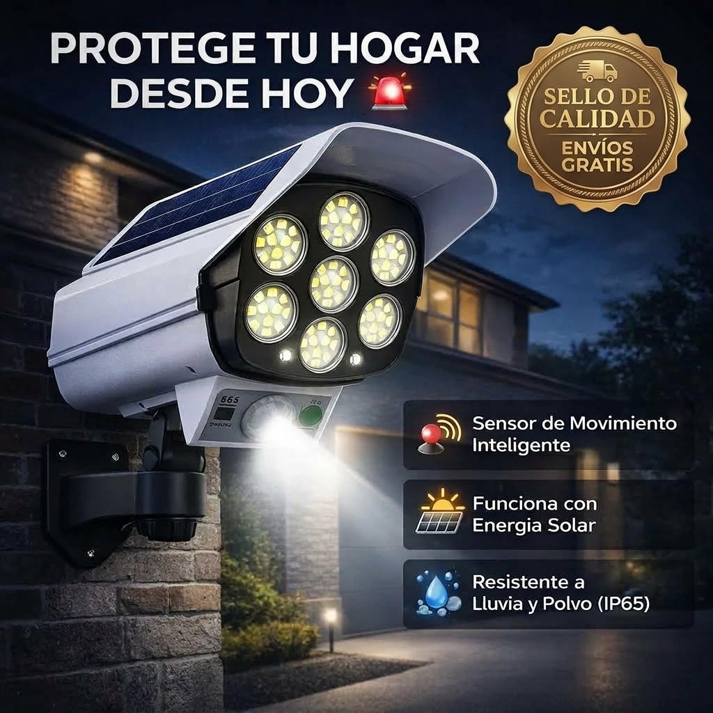 SunVision LED - Protege y alumbra tus accesos oscuros las 24 horas