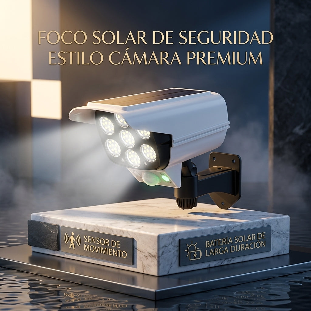 SunVision LED - Protege y alumbra tus accesos oscuros las 24 horas