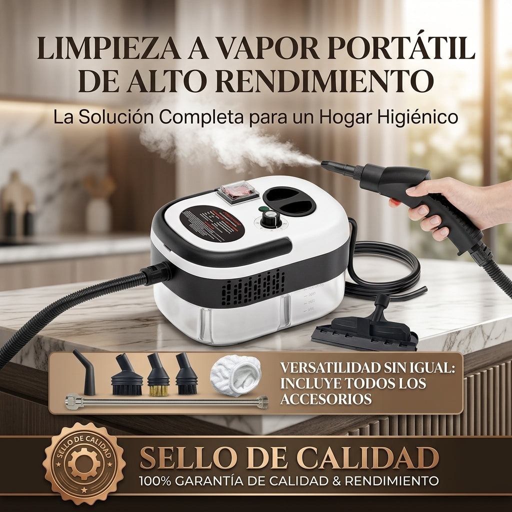 SteamJet - Desincrusta suciedad en segundos