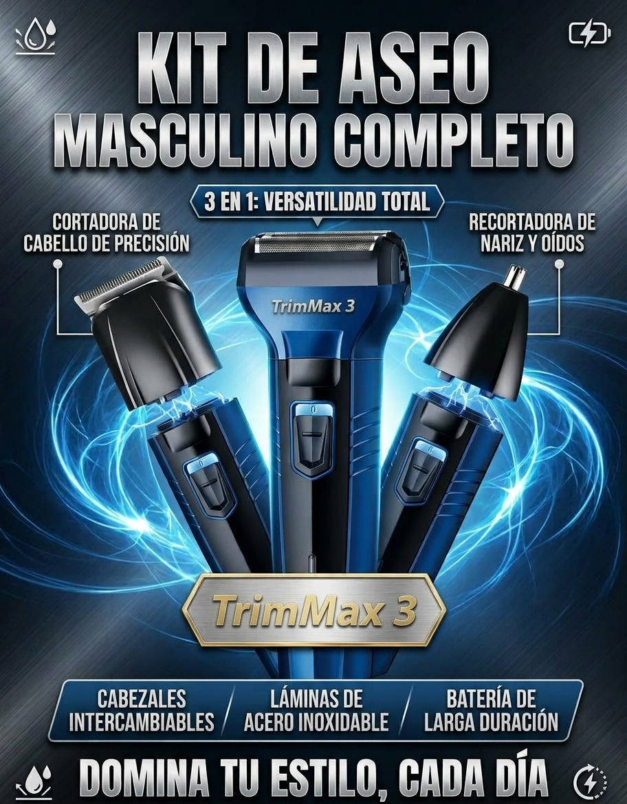 TrimMax 3 - Afeita y retoca sin complicaciones