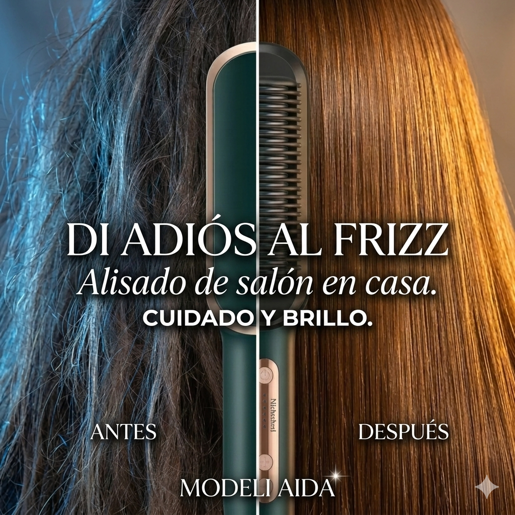 Cepillo Electrico Anti Frizz